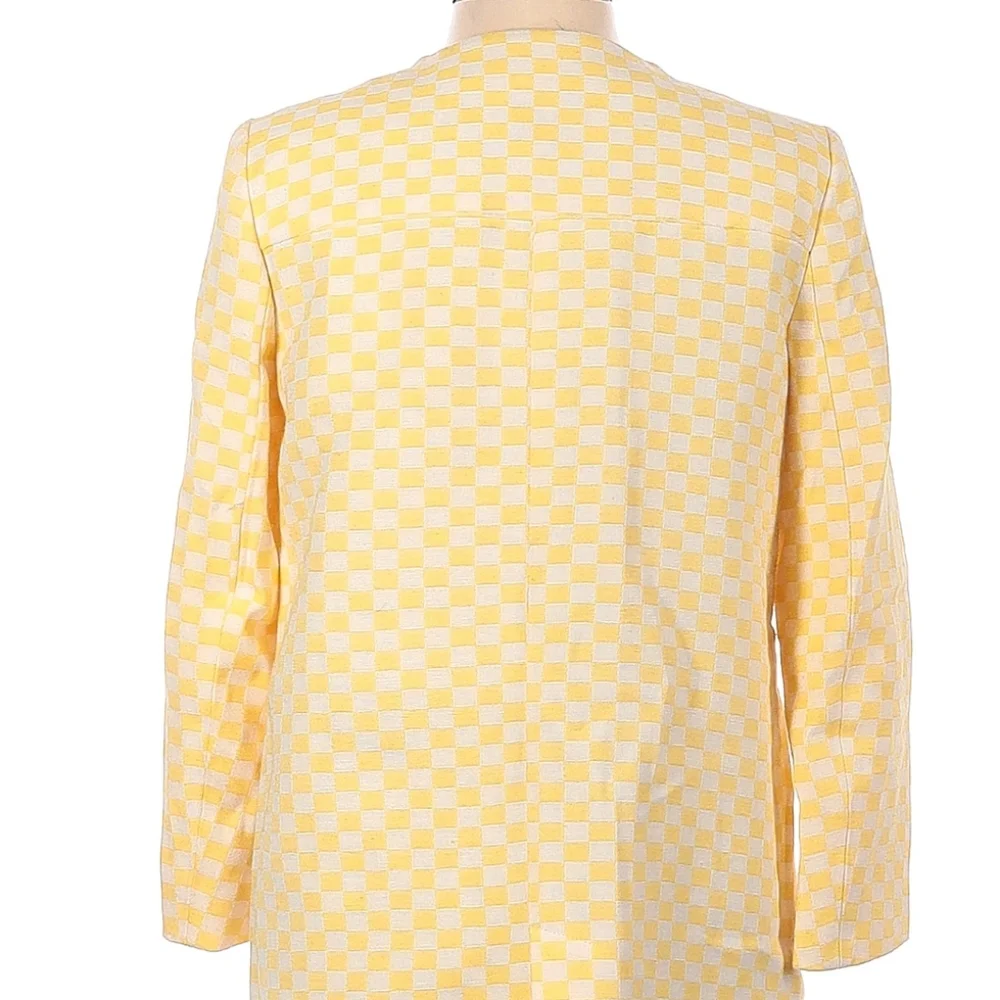 DONATED 03.26 ZARA Checkered Jacket NWT - Picture 12 of 16